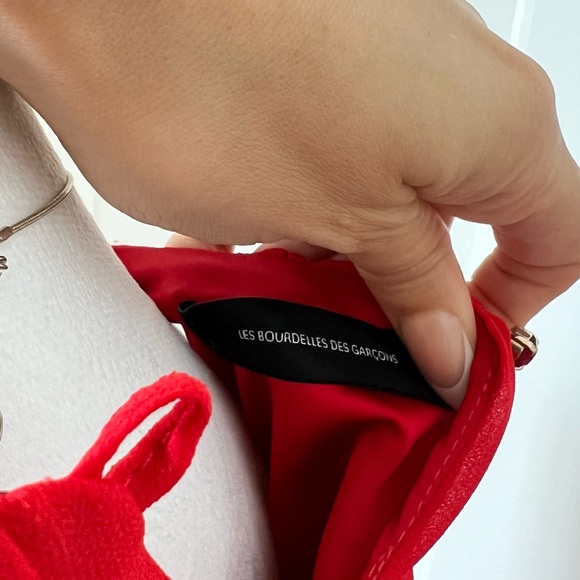 Les Bourdelles des garcons Dress Black Tie Red carpet US 2 - Picture 8 of 9